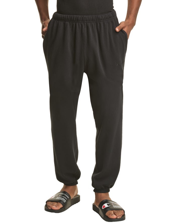 Pantalon Chandal Champion Hombre - Lightweight Fleece ( Negras ) 5937218-IX